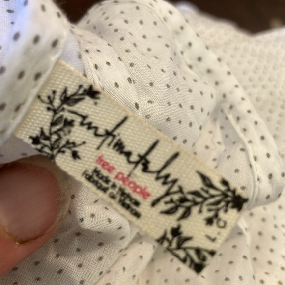 Intimately, free people, fully sheer lightweight summer nightgown - Picture 9 of 9